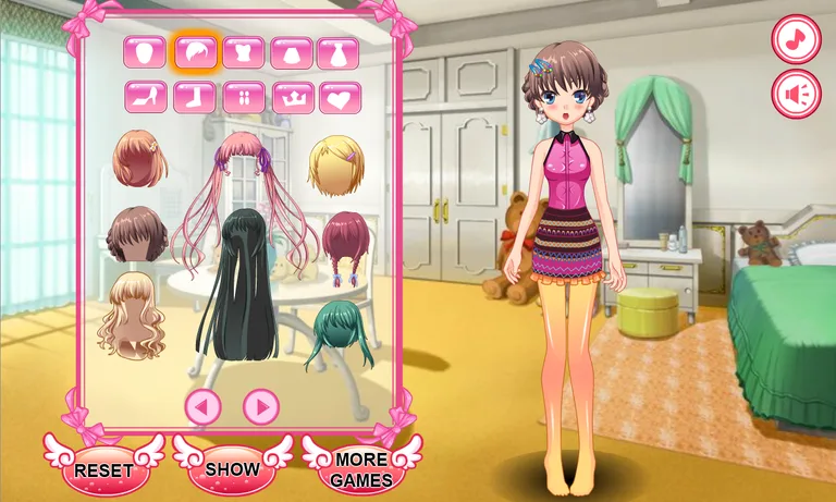 Dress Up Anime screenshot 6