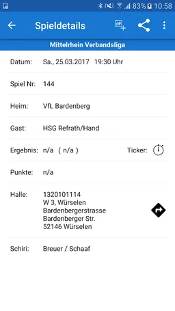 HSG Refrath/Hand screenshot 3