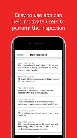 Konecranes CheckApp screenshot 7