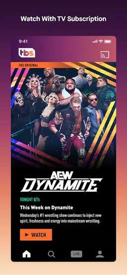 Watch TBS screenshot 1