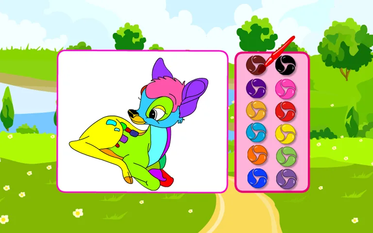 Coloring Forest Deer screenshot 6