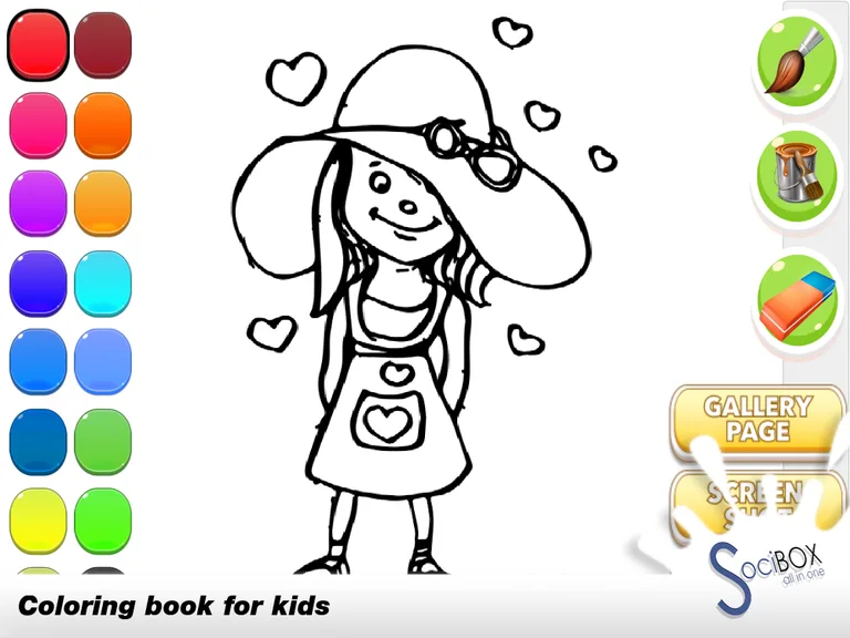 Make up Coloring Book screenshot 11