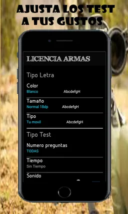 Licencia armas , todos los test gratis screenshot 1