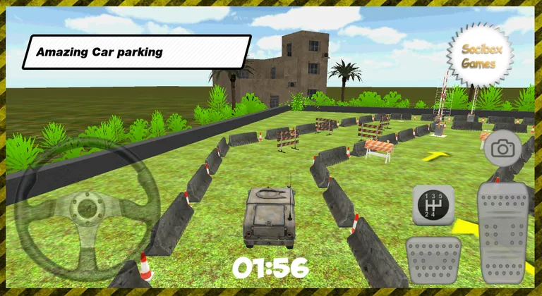 3D Military Car Parking screenshot 5