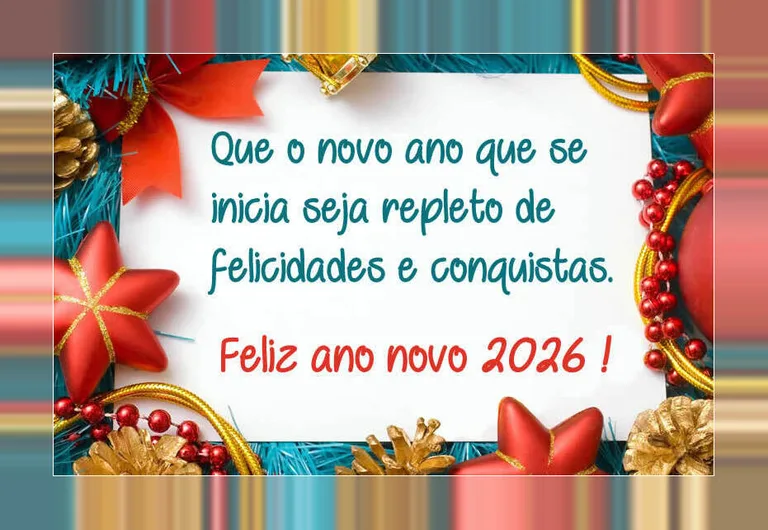 Mensagem Feliz Ano Novo 2026 screenshot 3