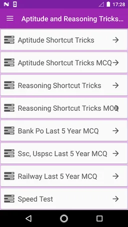 Aptitude Reasoning Tricks 2018 screenshot 7
