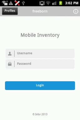 Infor Lawson Mobile Inventory screenshot 2