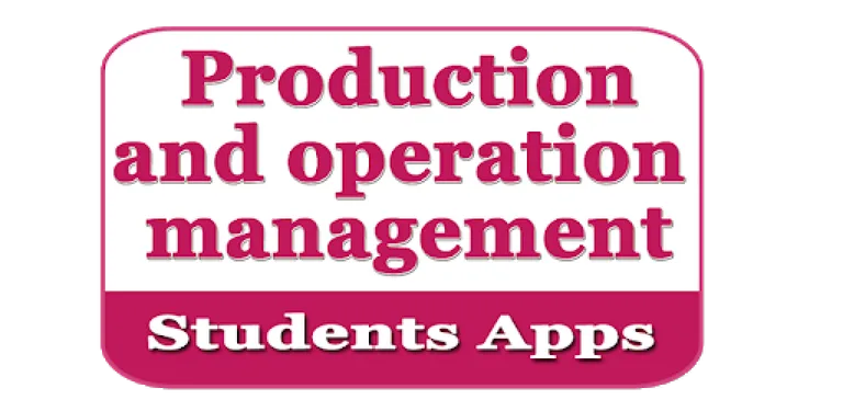 Production and Operation Management - Students App cover image