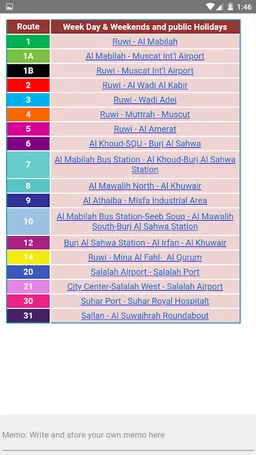 MUSCAT OMAN BUS ROUTE TOUR GUIDE マスカット 马斯喀特 阿曼 screenshot 7