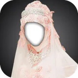 Wedding Hijab Montage Photo icon