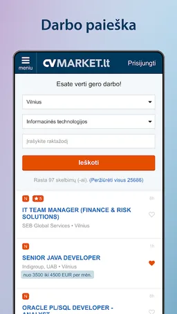 CVMarket.lt screenshot 3