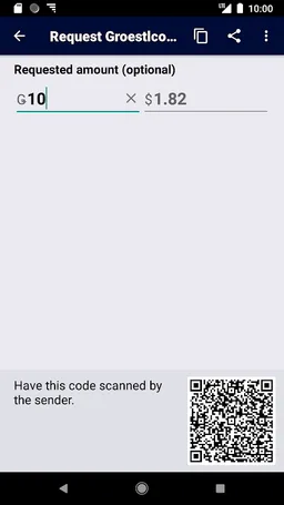 Groestlcoin Wallet for Testnet screenshot 4