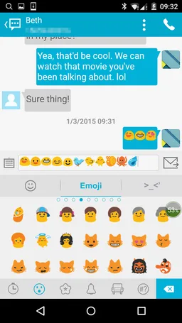 Handcent Emoji screenshot 8
