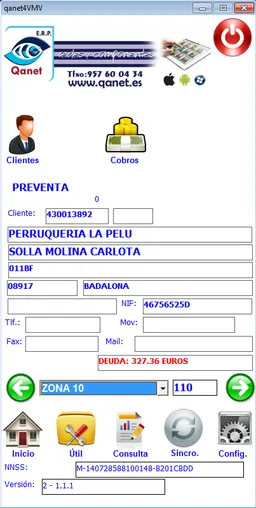 Qanet4Tablet VMV screenshot 1