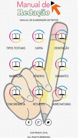 Manual de Redação screenshot 1