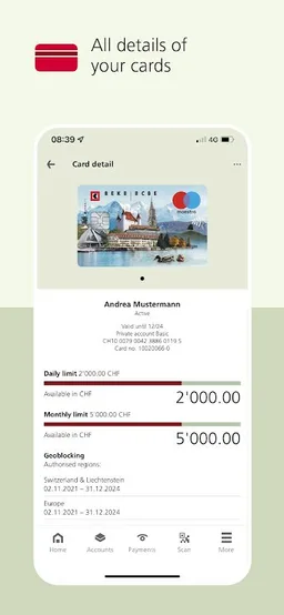 BEKB App – Mobile Banking screenshot 5