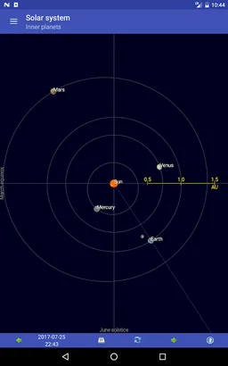 Sun, moon and planets screenshot 10