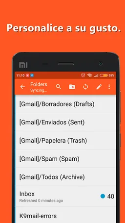 Minimal Mail - For Gmail, Yahoo y Hotmail screenshot 3