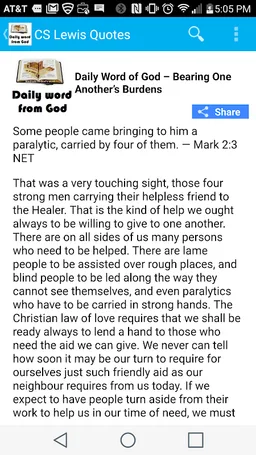 Daily Word from God screenshot 4