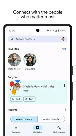 Contacts screenshot 13