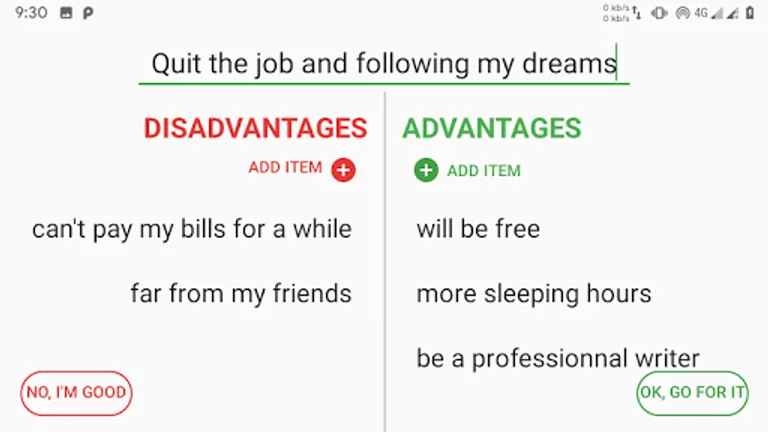 decide - decision maker screenshot 1