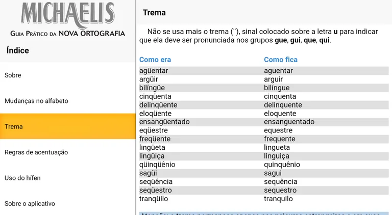 Michaelis Guia Nova Ortografia screenshot 8