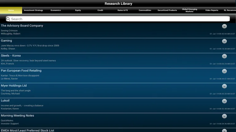 Research Library screenshot 5