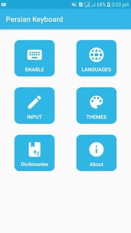 Persian Keyboard  - Keyboard Themes Languages screenshot 2