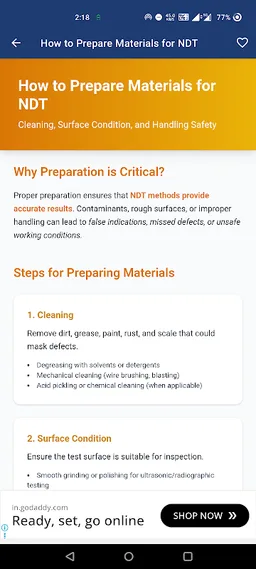Non-Destructive Testing (NDT) screenshot 5
