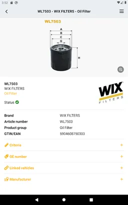 WIX Catalogue screenshot 6