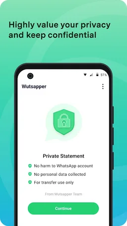 Wutsapper-WhatsApp&WB Transfer screenshot 6