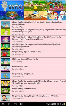 Finger Family screenshot 1