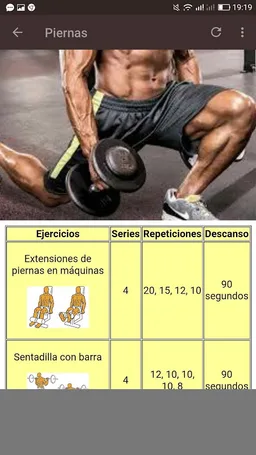 Fitness. Rutinas para el Gym screenshot 8