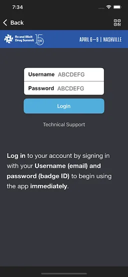 HMP Conferences screenshot 2
