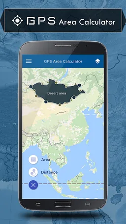 GPS Area And Distance Measure screenshot 1