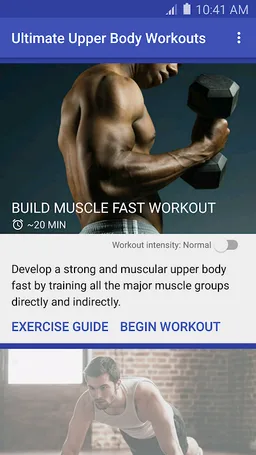 Ultimate Upper Body Workouts screenshot 1