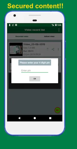 Video call recorder - record v screenshot 8