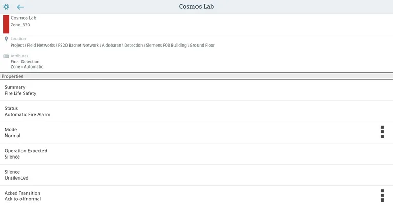 Desigo CC screenshot 5