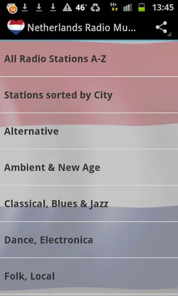 Netherlands Radio Music & News screenshot 1