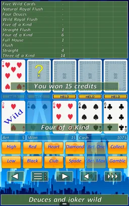Video Poker Slot Machine. screenshot 9