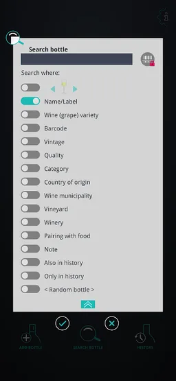 VinoMan Lite - cellar manager screenshot 6