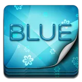 Keyboard Themes Blue icon