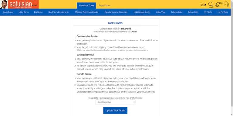 SPTulsian Investment Advisor screenshot 23