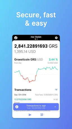 Groestlcoin Wallet for COINiD screenshot 4
