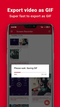 ES Screen Recorder - Record it! Capture , Edit screenshot 1