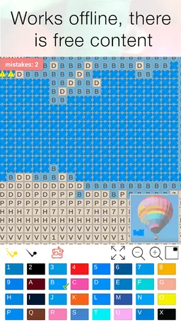 Cross Stitch Stars screenshot 1