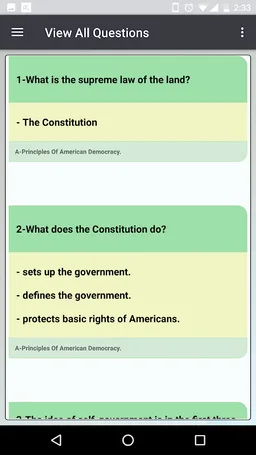 US Citizenship Test screenshot 4