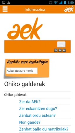 AEK, EUSKARA PRAKTIKOA screenshot 2