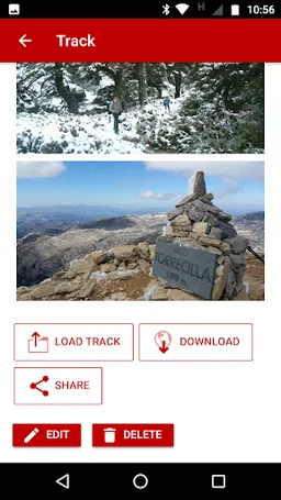 LorenGPS - outdoor tracks screenshot 1