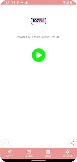 Hull's 107FM screenshot 2